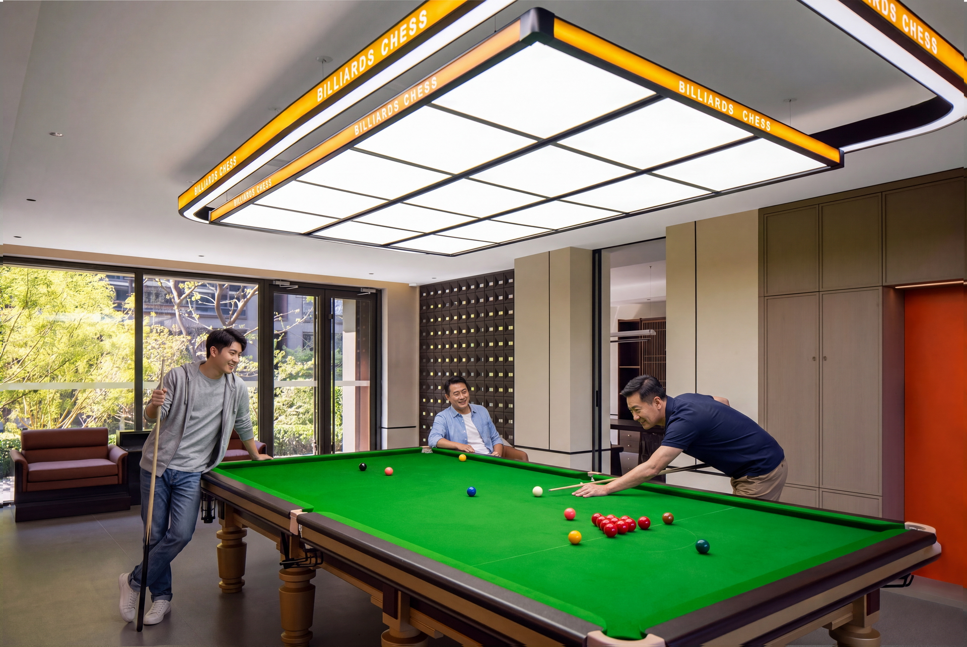 zibo real estate photography chenyuan billiards room 06