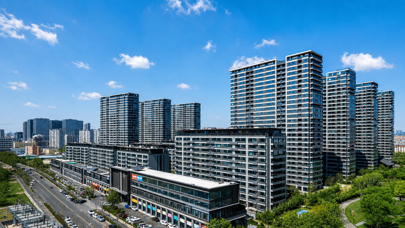 淄博建筑摄影怎么选？从新东升·佑园看住宅建筑与航拍的专业差距