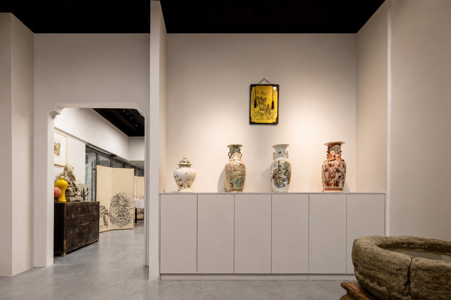 淄博海岱金石馆传统器物与陶瓷藏品展示摄影