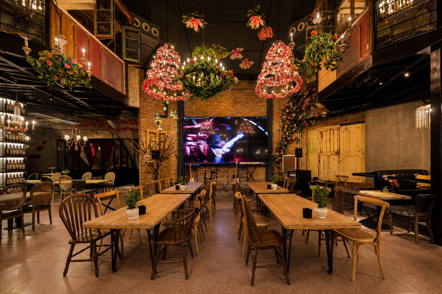 淄博皇后餐厅大厅餐饮空间摄影