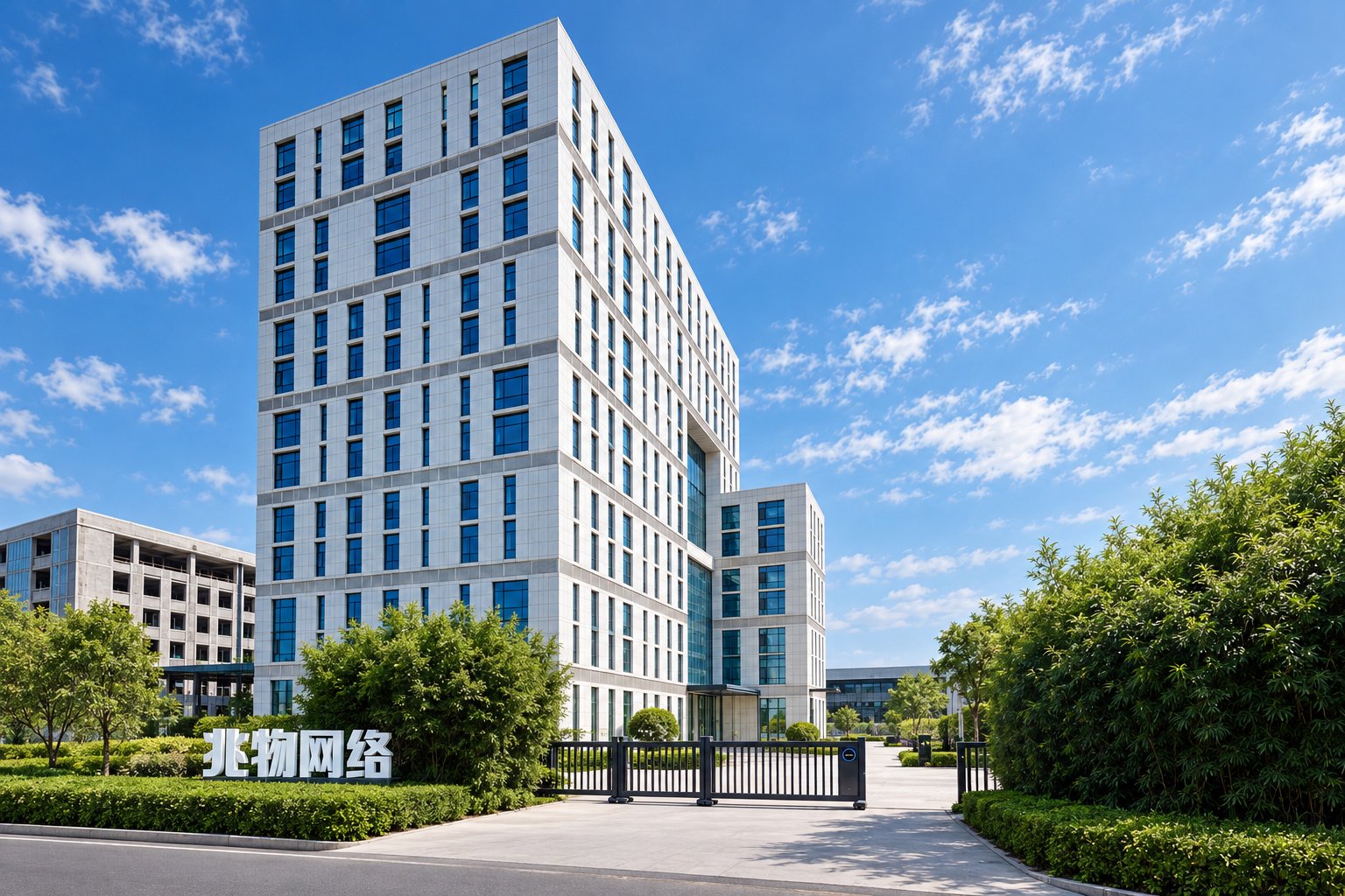 博兆物网络总部建筑外立面摄影|品度商业摄影