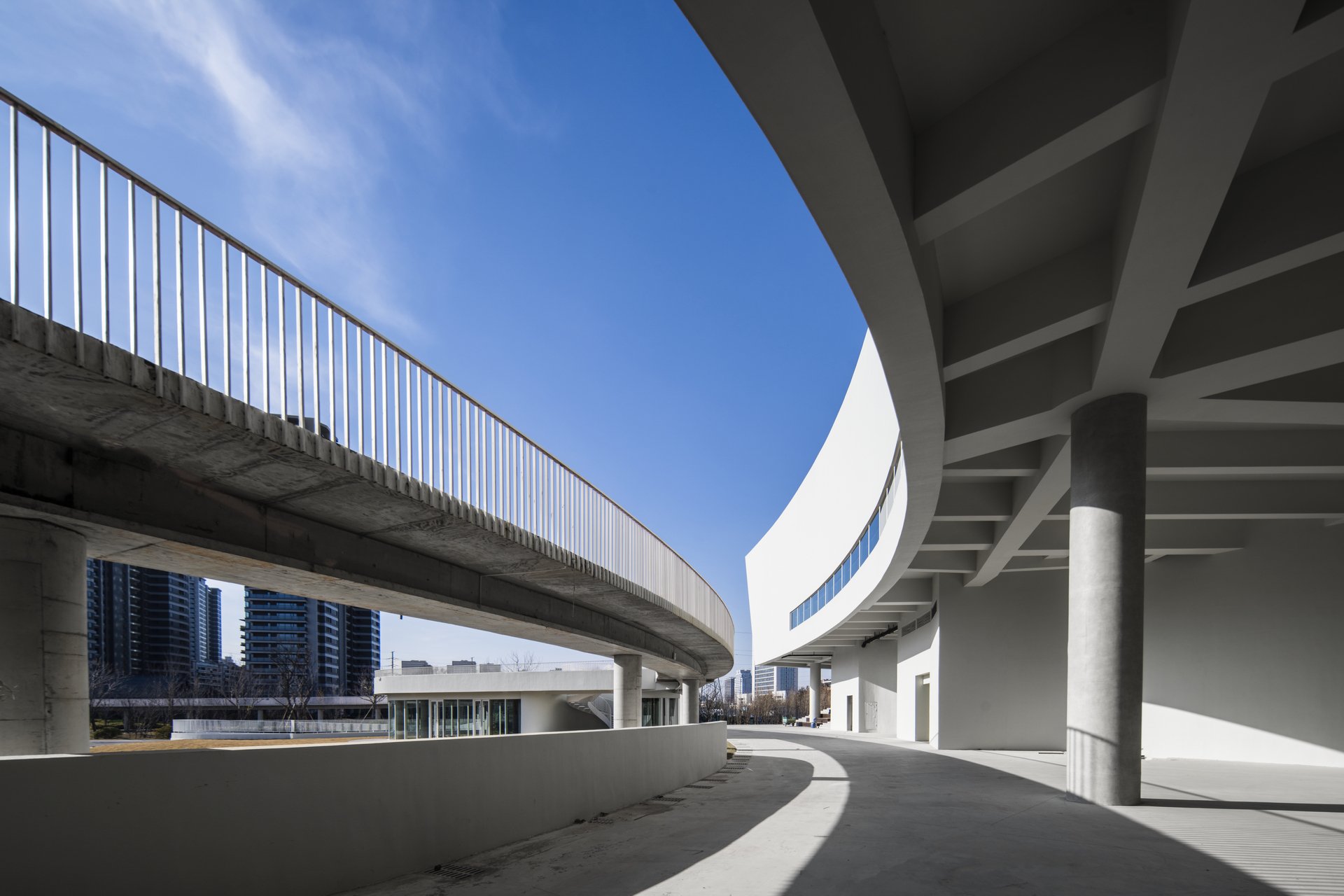 高新区文体场馆城市公共建筑摄影案例