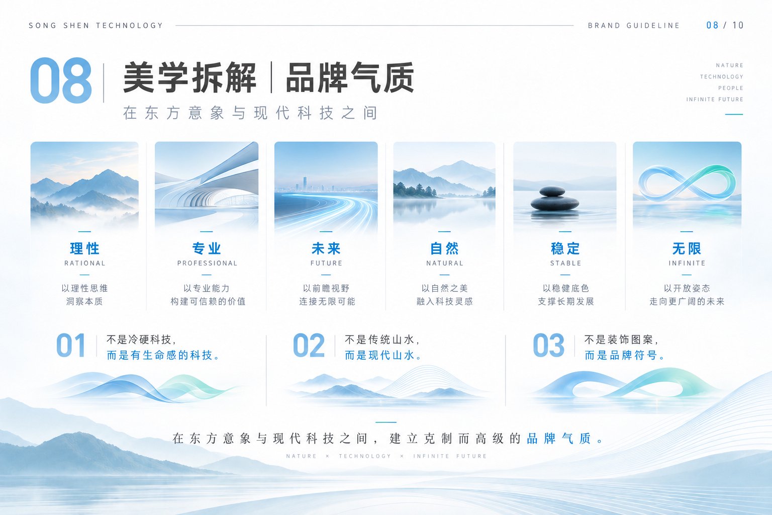 上海嵩沈科技品牌气质,理性自然与无限未来