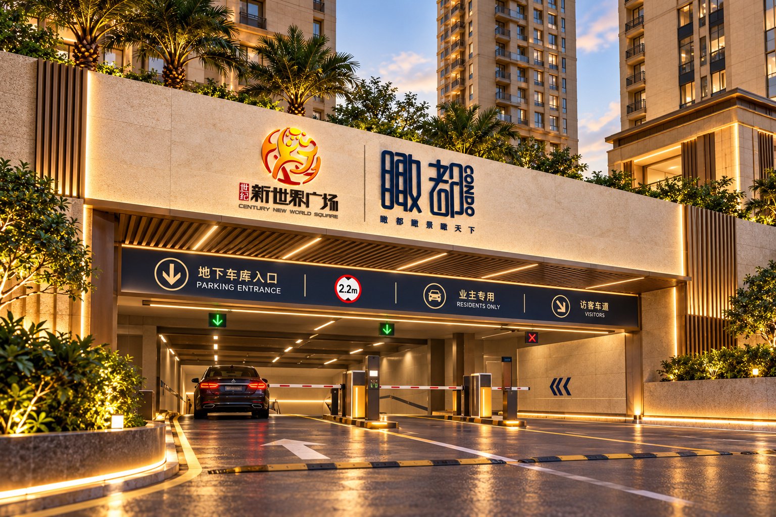 世纪新世界广场地产VI导视系统与标识应用规范